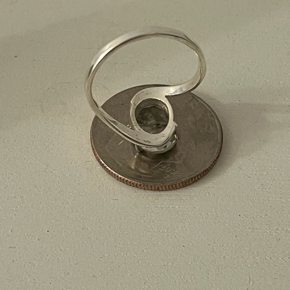 925 Solid Sterling Silver Green Amethyst Gemstone… - image 8